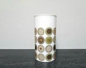 Thomas Medaillon Vase aus den 70er Jahren, Design Hans Theo Baumann