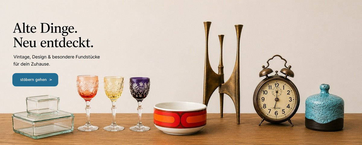 Hero-Bild: Oberschick – Antik, Vintage & Design