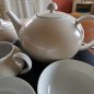 Preview: Nymphenburg LOTOS Teeservice 18-tlg. Wolfgang von Wersin 1932 Pastell 5 Gedecke