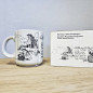 Preview: Rosenthal Bierkrug Till Eulenspiegel im Dorf– Björn Wiinblad 1975 – Originalkarton