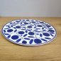 Preview: Melitta Stockholm Kuchen- / Tortenplatte – Kobaltblüte – 70er Jahre – ca. 30 cm