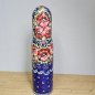 Preview: Russische Flaschen-Matroschka / Flaschenbehälter handbemalt – 33 cm – signiert - Reitermotiv
