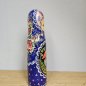 Preview: Russische Flaschen-Matroschka / Flaschenbehälter handbemalt – 33 cm – signiert - Reitermotiv