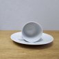 Preview: Thomas Medaillon Onyx Espresso Cup and Saucer – Hans Theo Baumann