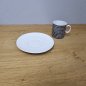 Preview: Thomas Medaillon Onyx Espresso Cup and Saucer – Hans Theo Baumann