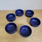 Preview: Set of 6 Langenthal Suisse Ocean Blue Dessert Bowls – 1970s Swiss Design - Kopie