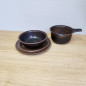 Preview: Arabia Finland Ruska – 3-piece breakfast set by Ulla Procopé, 1960s/70s