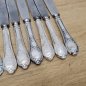 Preview: Antikes HALISO Solingen Tafelbesteck – Jugendstil Art Déco, 100er Silberauflage