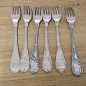 Preview: Antikes HALISO Solingen Tafelbesteck – Jugendstil Art Déco, 100er Silberauflage