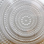 Preview: Iittala Tauperle Gebäckteller 25 cm Transparent Kastehelmi