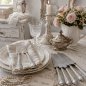 Preview: Antikes HALISO Solingen Tafelbesteck – Jugendstil Art Déco, 100er Silberauflage