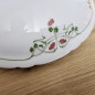 Preview: Jugendstil Schüssel mit Deckel – ovale Bonbonnière, ungemarkt, floral – ca. 1900