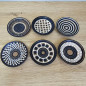 Preview: Eva Kumpmann Studio-Keramik – 6 Tellerchen
