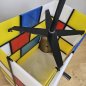 Preview: Postmodern Pendant Lamp in Piet Mondrian Style – Memphis Era, 1980s