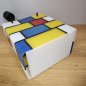 Preview: Postmodern Pendant Lamp in Piet Mondrian Style – Memphis Era, 1980s