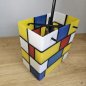 Preview: Postmodern Pendant Lamp in Piet Mondrian Style – Memphis Era, 1980s