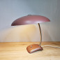 Preview: Große Vintage Arbeitsleuchte,  Schreibtischleuchte 50er Jahre, Helo ? Mushroomlampe, Industriedesign