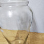 Preview: Antikes Bonbonglas mit eingeschliffenem Deckel – ca. 35 cm, 1920/40er