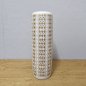 Preview: Hutschenreuther Vase 9608 – Midcentury Modern – geometrisches Golddekor 1960er