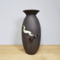 Preview: Arno Kiechle Vase, 1950er Jahre, Rehdekor, Sgraffito, 32 cm
