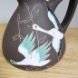 Preview: Marei vase 48-19, 1950s, pitcher shape, sgraffito ,flying ducks