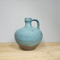 Preview: Ruscha Vase Form 340, azurblau , Entwurf Kurt Tschörner, 60er Jahre