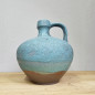 Preview: Ruscha Vase Form 340, azurblau , Entwurf Kurt Tschörner, 60er Jahre