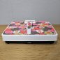 Preview: Vintage 1970s Bathroom Scale – Flower Power Floral Design with Carrying Handle