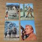 Preview: 8 Vintage Film Postcards – Der Schatz im Silbersee / Treasure of Silver Lake, Lex Barker & Pierre Brice