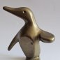 Preview: Walter Bosse Pinguin aus Messing – Vintage Tierfigur, 7 cm