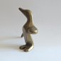 Preview: Walter Bosse Pinguin aus Messing – Vintage Tierfigur, 7 cm