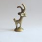 Preview: Walter Bosse Gemse – Messingfigur / Gluttöter, 6,5 cm