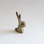 Preview: Walter Bosse Hase– Messingminiatur / Setzkastenfigur