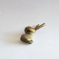 Preview: Walter Bosse Hase– Messingminiatur / Setzkastenfigur
