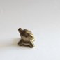 Preview: Walter Bosse Bär / Teddy – Messingminiatur, 1,6 cm