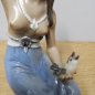 Preview: Dahl Jensen Porzellanfigur – Hawaiimädchen mit Vogel – Form 1268 – 1. Wahl