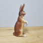 Preview: Antiker Osterhase Candy Container · ca. 1920 · Pappmaché · Glasaugen · Art Déco · Füllhase
