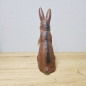 Preview: Antiker Osterhase Candy Container · ca. 1920 · Pappmaché · Glasaugen · Art Déco · Füllhase