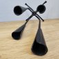 Preview: Mid-Century Kerzenständer aus Schmiedeeisen • Skandinavisch Modern