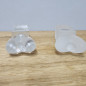 Preview: 2 Holmegaard Herz-Kerzenhalter , Anja Kjær „Hearts & Roses“, ca. 2003