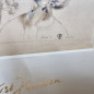 Preview: Horst Janssen – Art Print from the 80s (gold embossed signature, framed)