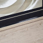 Preview: Vintage Metallfolienbild „Goldene Spirale“ (45×45 cm) | Space Age · Op Art · Hollywood Regency