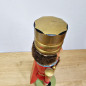Preview: Vintage Erzgebirge Nutcracker King – 1970s turned wood art, 36.5 cm