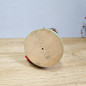 Preview: Vintage Erzgebirge Nutcracker King – 1970s turned wood art, 36.5 cm