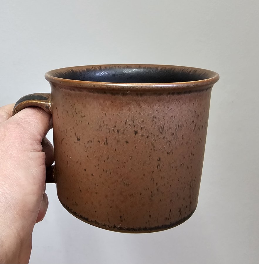 Seltene große Arabia Finland RUSKA Kakaotasse | Design Ulla Procopé | Midcentury Modern 60er