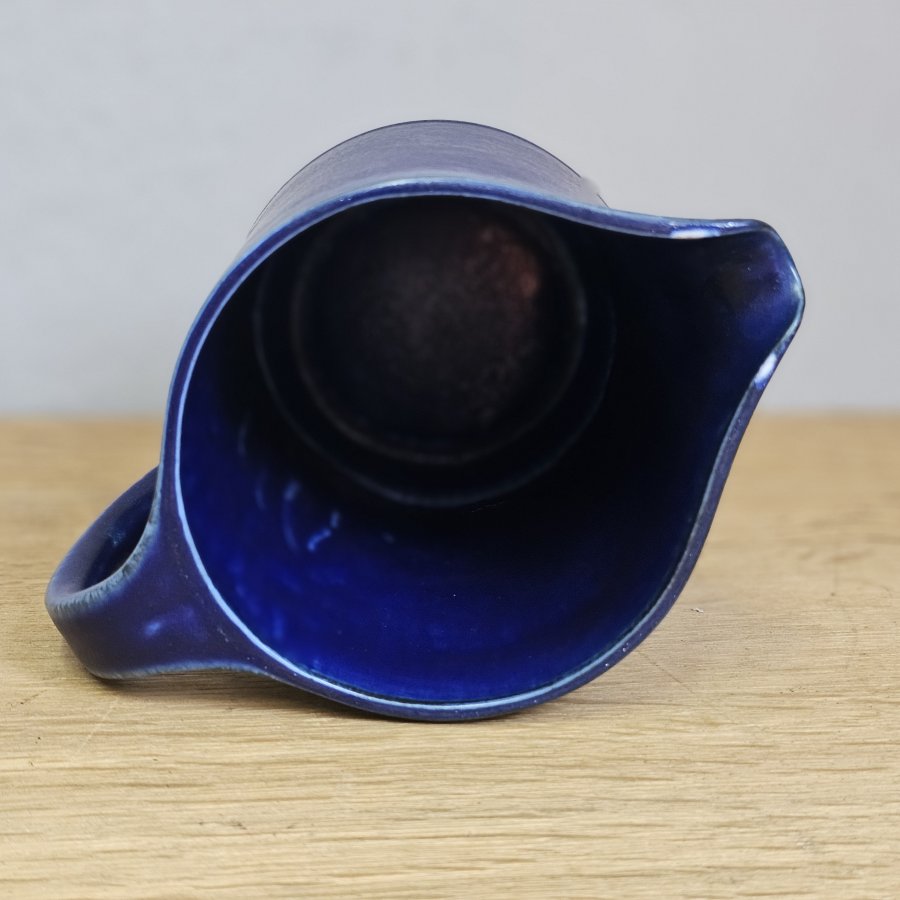 Langenthal Suisse Ocean Blue Pitcher – 1970s Swiss Design - Kopie