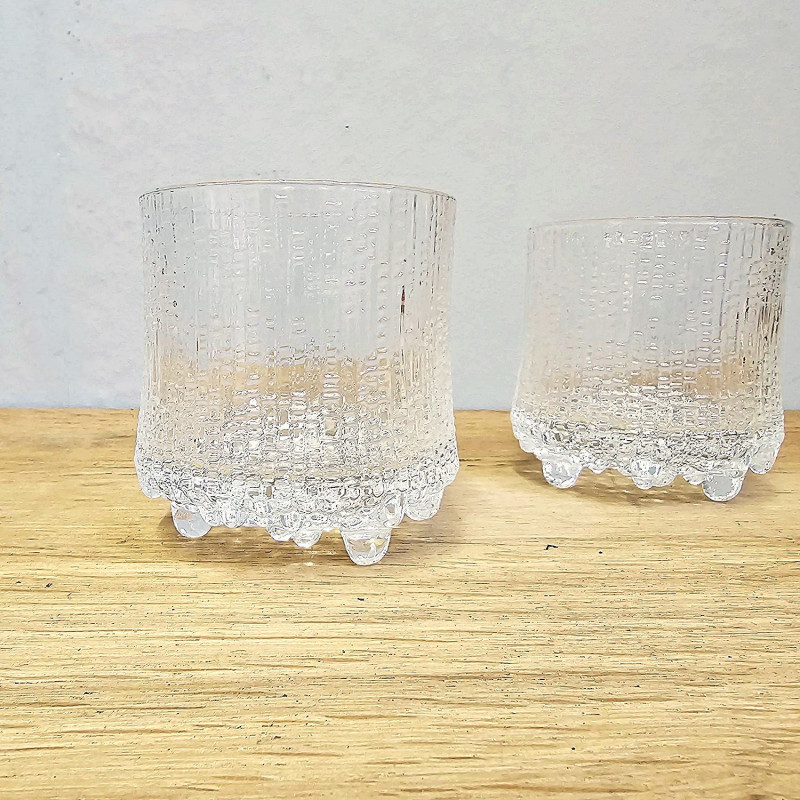 Iittala Ultima Thule – 2 whisky glasses, Tapio Wirkkala, 28 cl