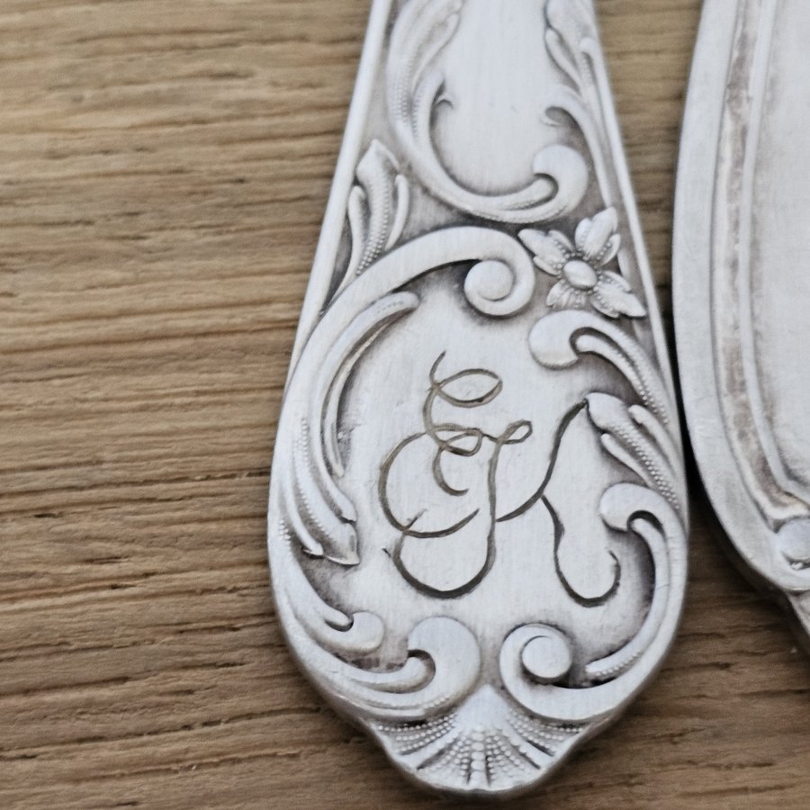 Vintage Besteck -Konvolut HALISO versilbert 100 – Shabby Chic, Deko, DIY