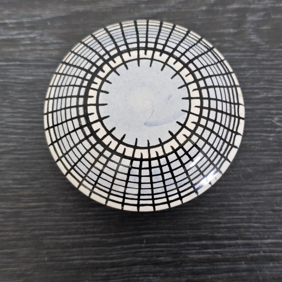 Hedwig Bollhagen Keramikdose Form 865 mit Deckel • 1980er Jahre