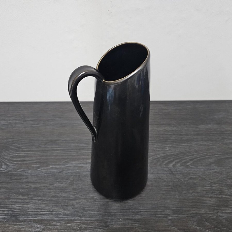 Hedwig Bollhagen Saftkanne Form 560 schwarz • DDR Keramik 1960er/70